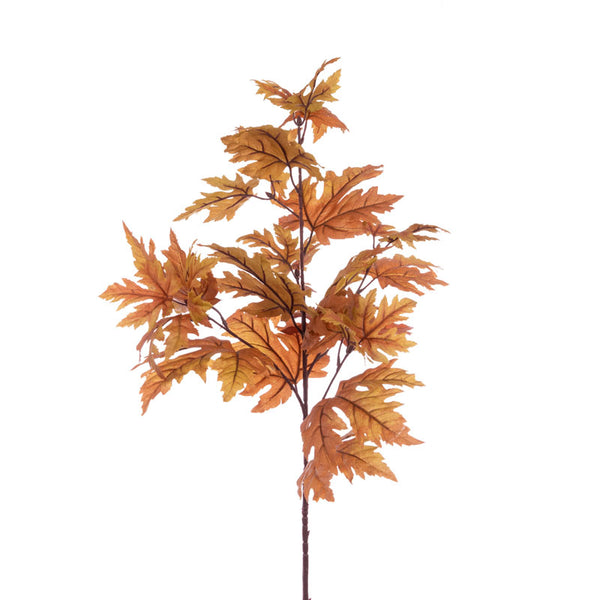Floralsilk Brown Maple Leaf Spray (93cm) image 0