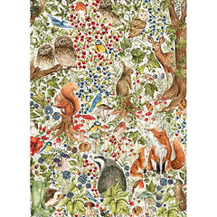 Gibsons The Art File: Woodland Wildlife 1000 Piece Puzzle image 0