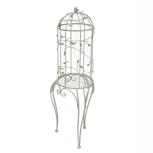 Birdcage Metal Planter with Stand - Large image