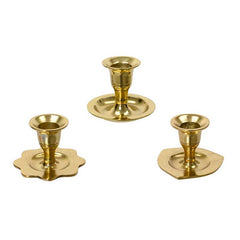 Small Aluminium Candle Holder (Assorted Designs) image 0