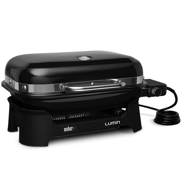 Weber Lumin Compact Electric Barbecue, Black image 3