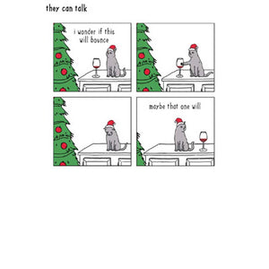 Woodmansterne Christmas Wine Christmas Card image 0