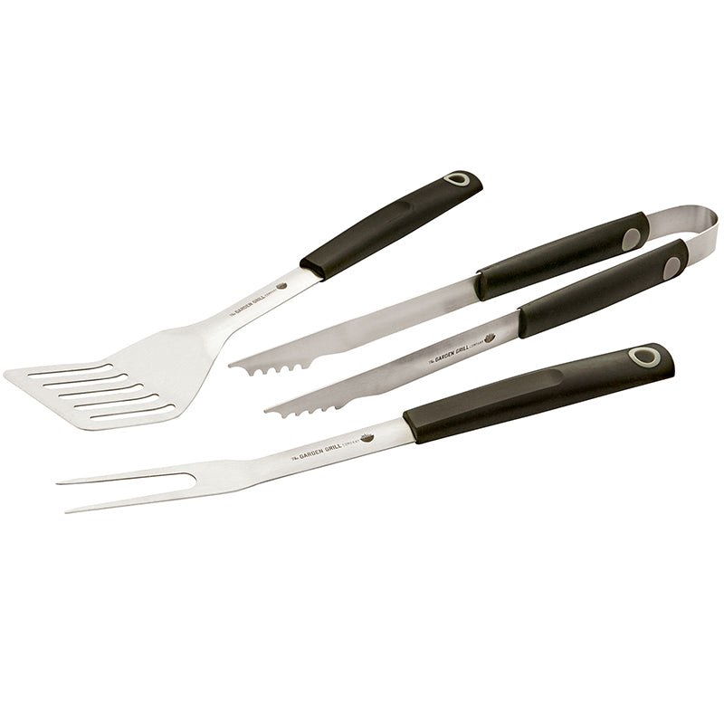 The Garden Grill Company 3-Piece BBQ Tool Set image 0