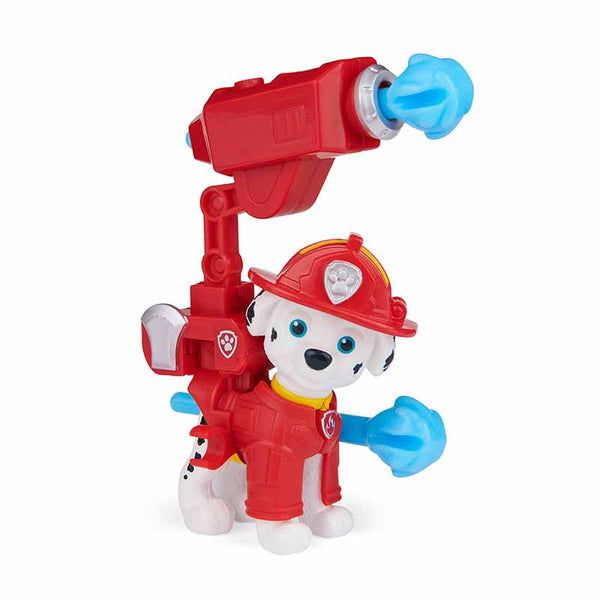 PAW Patrol, Movie Collectible Zuma Action Figure with Clip-on Backpack and 2 Projectiles, Ages 3+ image 6