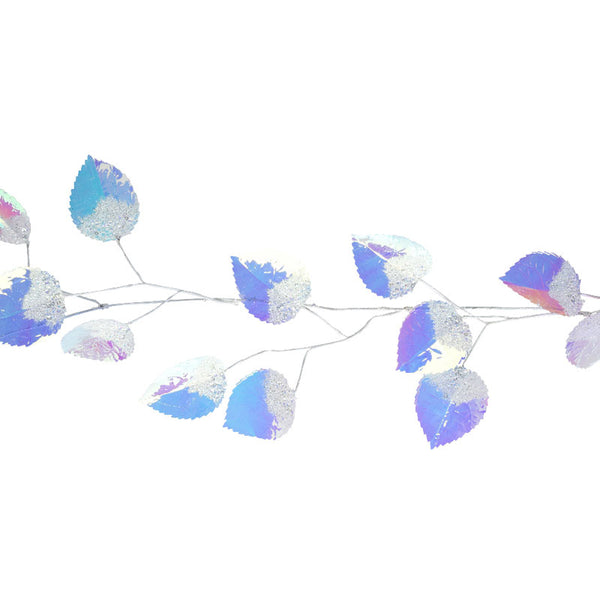 Everlands Iridescent Leaf Garland image 0