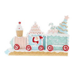 Festive Santa Cake Train Decoration image 0