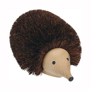 Wooden Hedgehog Shoe Cleaning Brush image 0