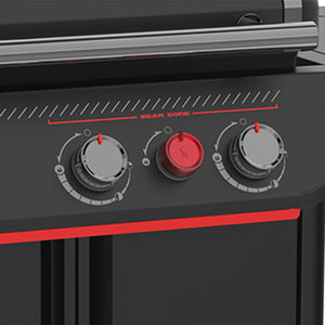 Weber Genesis E-330WR Gas Barbecue & Rotisserie - Stealth Edition image 4