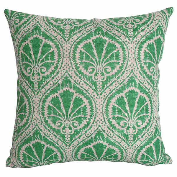 Bramblecrest Square Scatter Cushion, 45 x 45cm â€“ Teal Motif image 1