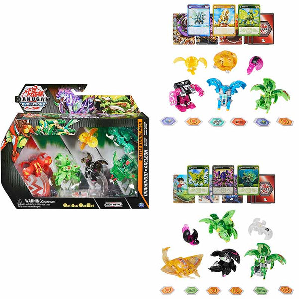 Bakugan Evolutions, Dragonoid and Arcleon Battle Strike Pack, Ages 6+, STYLES MAY VARY image 0