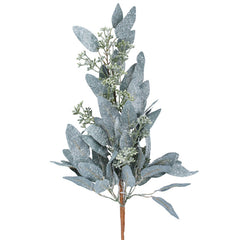 Gisela Graham Frosted Eucalyptus Branch (57cm) image 0