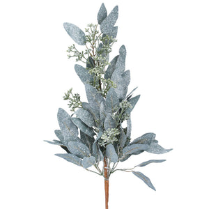 Gisela Graham Frosted Eucalyptus Branch (57cm) image 0