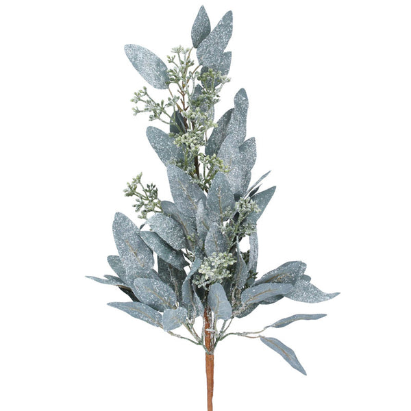 Gisela Graham Frosted Eucalyptus Branch (57cm) image 0