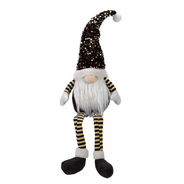 Three Kings Black &amp; Gold Seated GlamGonk - Medium image