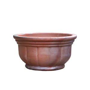 Giant Rustic Pumpkin Bowl Pot Small (D52cm x H28cm) image 0