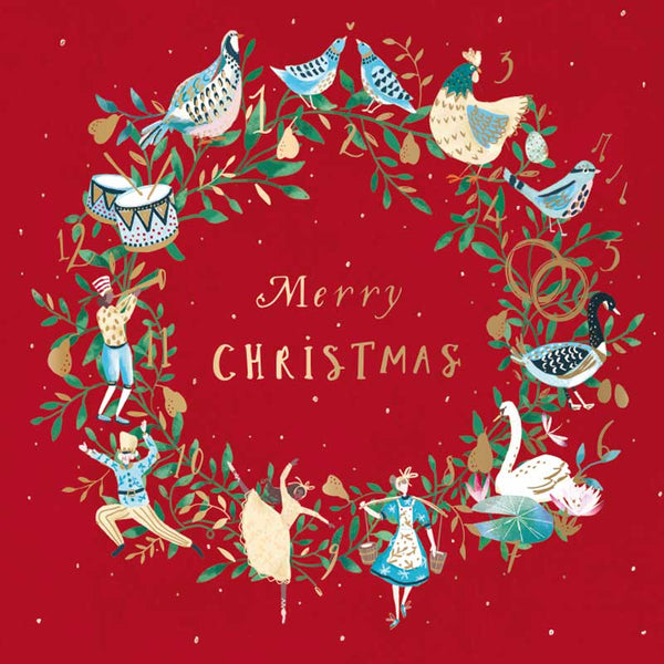 Ling Design Small Premium Cards - 12 Days Of Christmas (Pack of 10) image 0