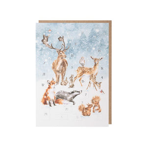 Wrendale Designs A Winter Wonderland Advent Calendar Card image 0