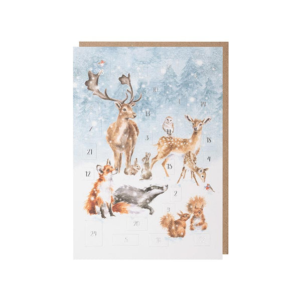 Wrendale Designs A Winter Wonderland Advent Calendar Card image 0