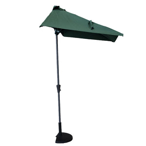 Hartman Catalan Balcony Parasol &amp; Cover, Forest Green image 0