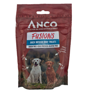 Anco Fusions Duck Infused Beef Treats image 0