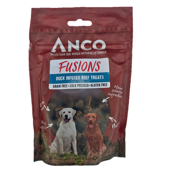 Anco Fusions Duck Infused Beef Treats image 0