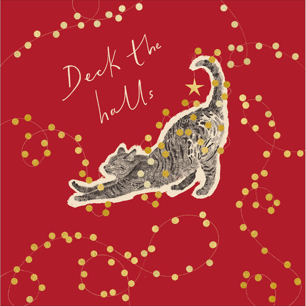 Woodmansterne Cat Christmas Card image 0