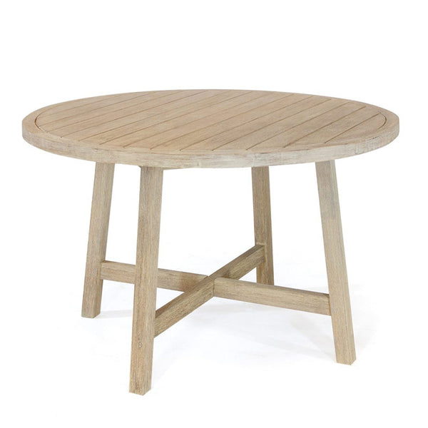 Kettler Cora 4 Seat Round Wooden Dining Set with 2.5m Parasol & 15kg Base image 6