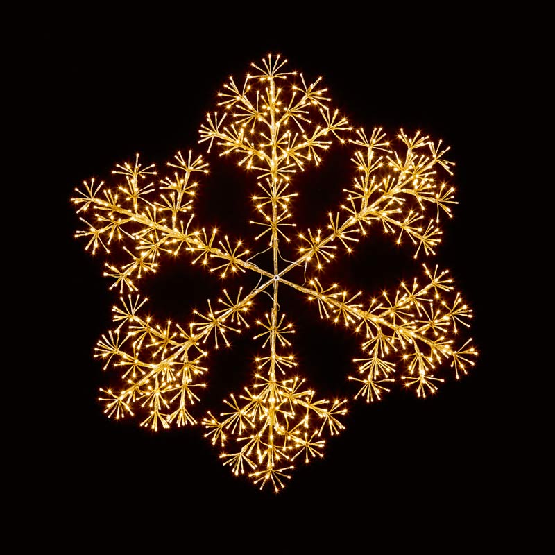 Premier Gold Starburst Snowflake image 0