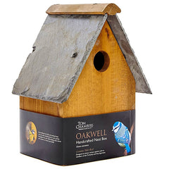 Tom Chambers Oakwell Handcrafted Nest Box (32mm Entrance) image 0