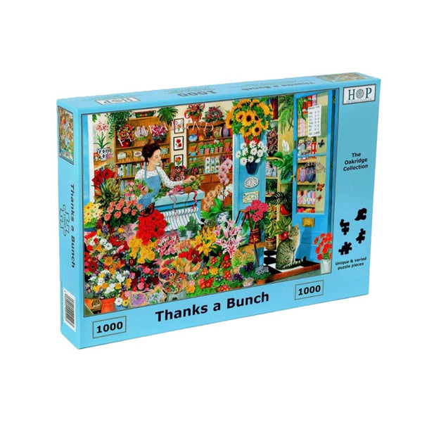 House Of Puzzles Thanks A Bunch 1000 Piece Jigsaw Puzzle image 1