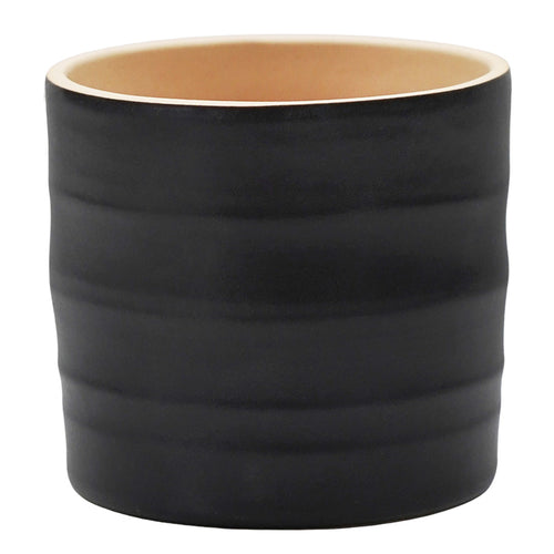 Ivyline Hadleigh Matt Indoor Planter Range - Charcoal, 17cm image