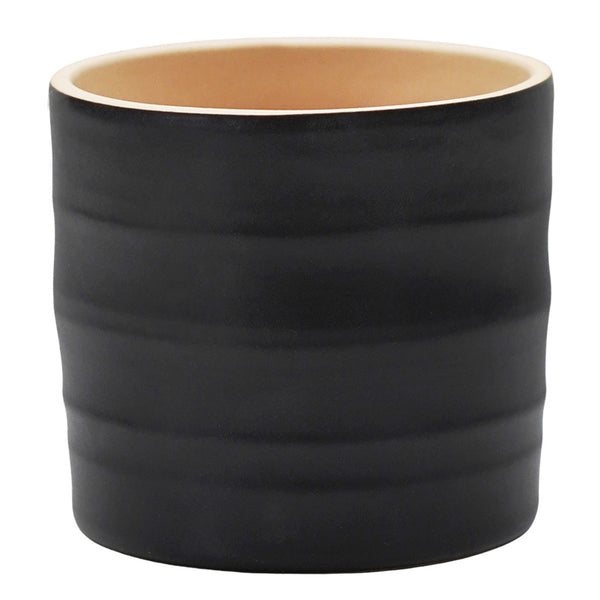 Ivyline Hadleigh Matt Indoor Planter Range - Charcoal, 17cm image