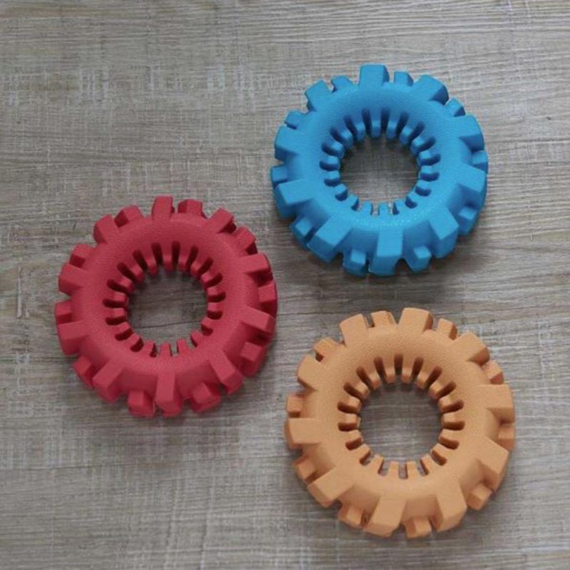 Zoon Uber-Activ Treat ChukkaTyre Dog Toy (Assorted Designs) image 0