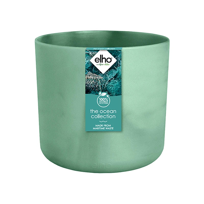 elho® Ocean Collection Round 14cm Pacific Green Pot image 0