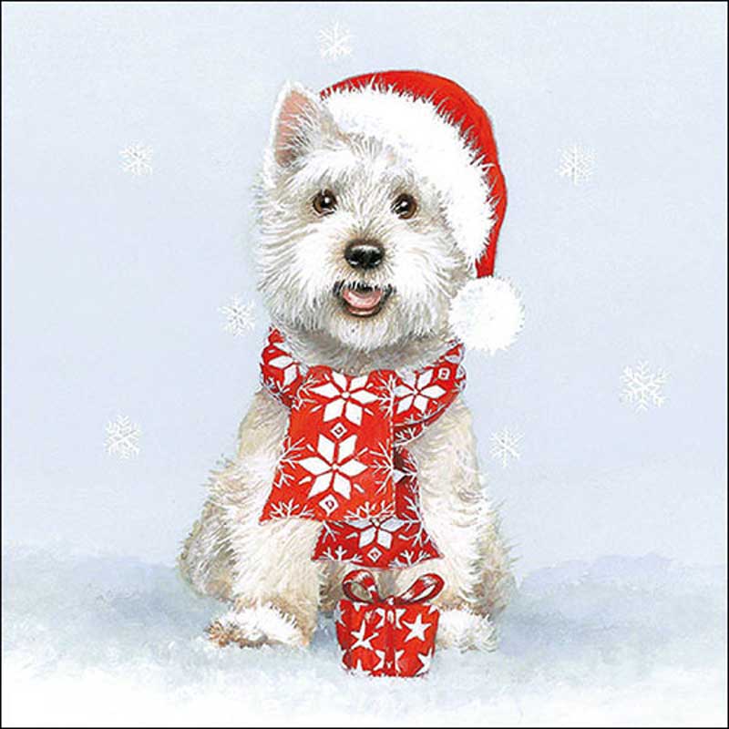 Ambiente Paper Napkins - Westie (Pack of 20) image 0