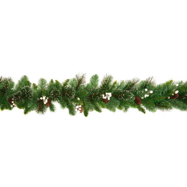 National Tree Glittery Crestwood Garland image 0