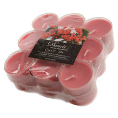 Decoris Red Tealights (Pack of 18) image 0