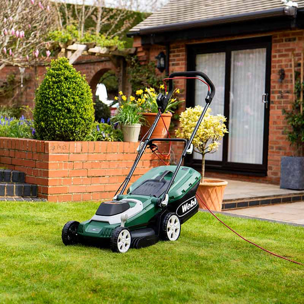 Webb Supreme 40cm / 16" Electric Rotary Lawnmower with Rear Roller image 2