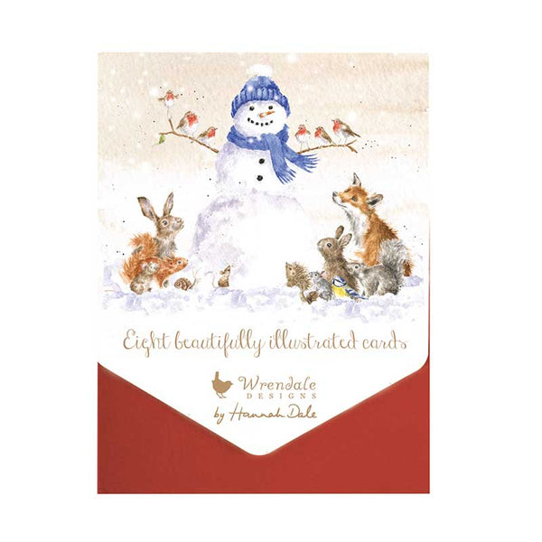 Wrendale Designs Notecard Pack - Gathering All Around (Pack of 8) image 2