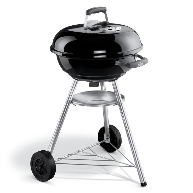 Weber Compact Kettle Charcoal Barbecue Black, 47cm image 0