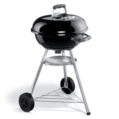 Weber Compact Kettle Charcoal Barbecue Black, 47cm image 0