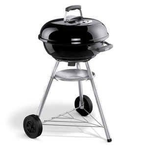 Weber Compact Kettle Charcoal Barbecue Black, 47cm image 0