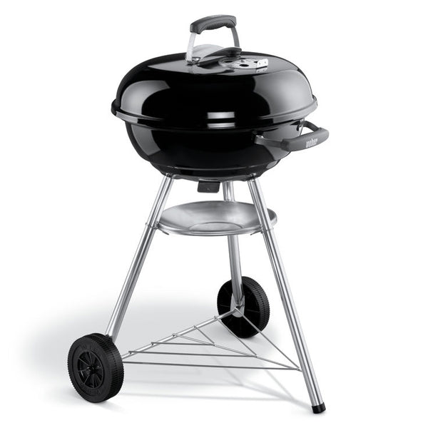 Weber Compact Kettle Charcoal Barbecue Black, 47cm image 0