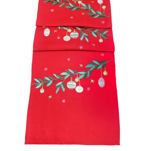Peggy Wilkins Bauble Bough Table Runner image 0