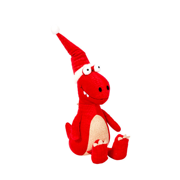 Three Kings Seated Red Festive Dino image 1