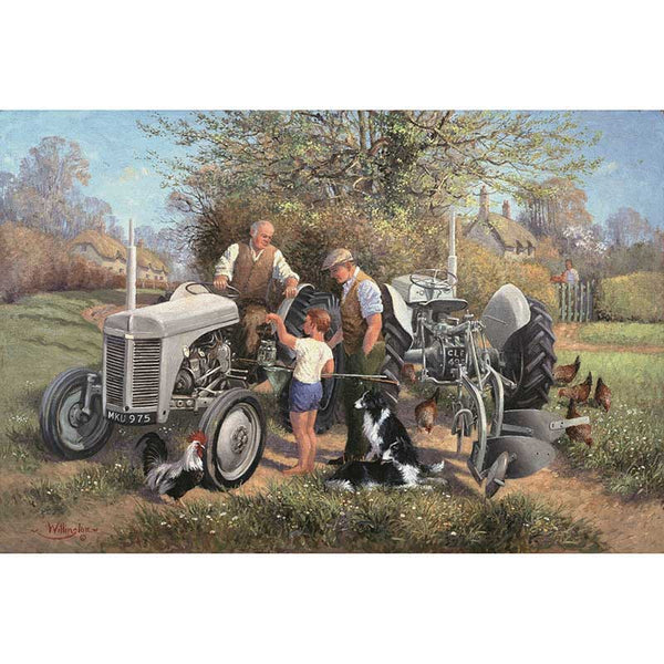 House of Puzzles Comparing Notes Big 500 Piece Jigsaw Puzzle image 0