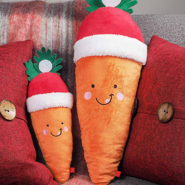 Zoon Santa Carrot Dog Toy image 1