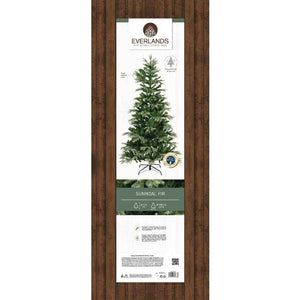 Everlands Sunndal Fir Artificial Christmas Tree - 7ft / 2.1m image 4