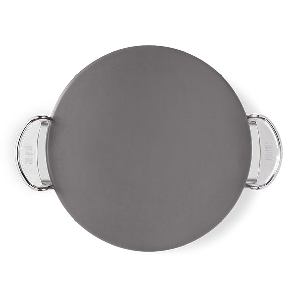 Weber Crafted GBS 13" Round Glazed Barbecue Pizza Stone image 1