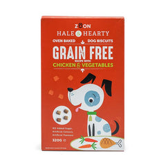 Zoon Hale & Hearty Chicken & Vegetable dog biscuits image 0